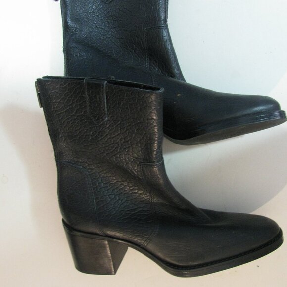 Vince Camuto Boots 9M 9 Faux Leather Heeled New NWT - Picture 5 of 7